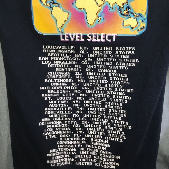 2017 El-P & Killer Mike “Run The Jewels World Tour Hip-Hop Concert T-Shirt Sz Sm - Picture 4 of 5